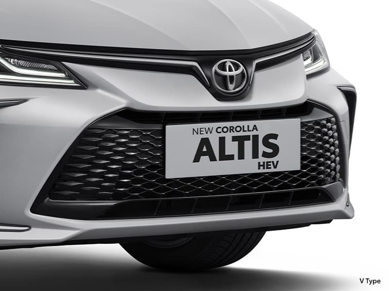 Corolla Altis: eksterior