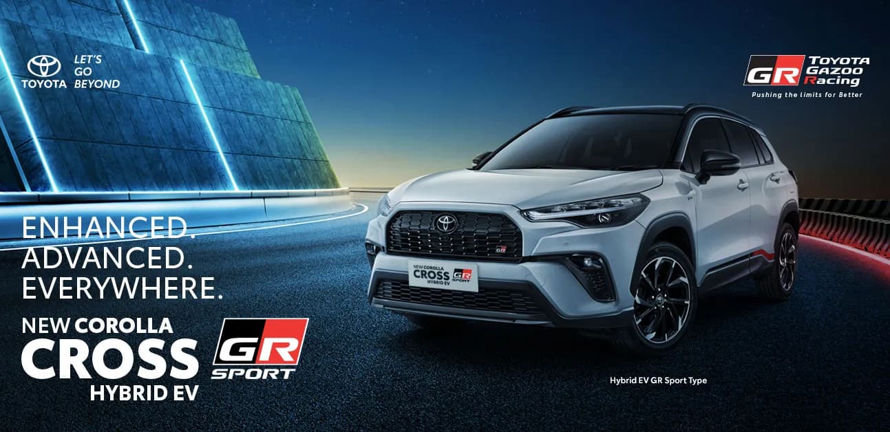 New Corolla Cross Hybrid EV GR Sport
