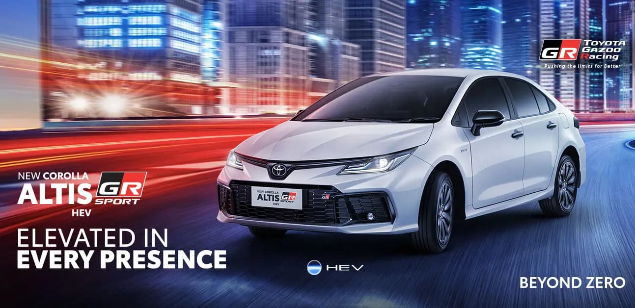 New Corolla Altis Hybrid EV GR Sport