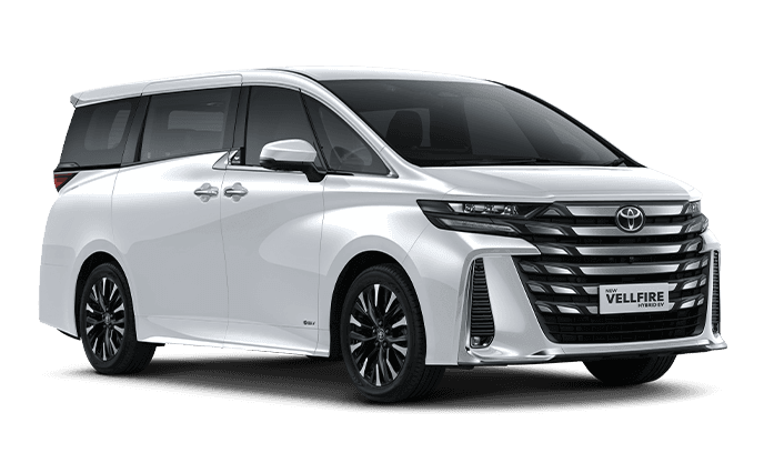 New Vellfire Hybrid EV warna Platinum White Pearl