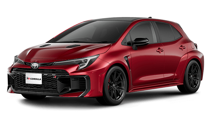 New GR Corolla warna Emotional Red