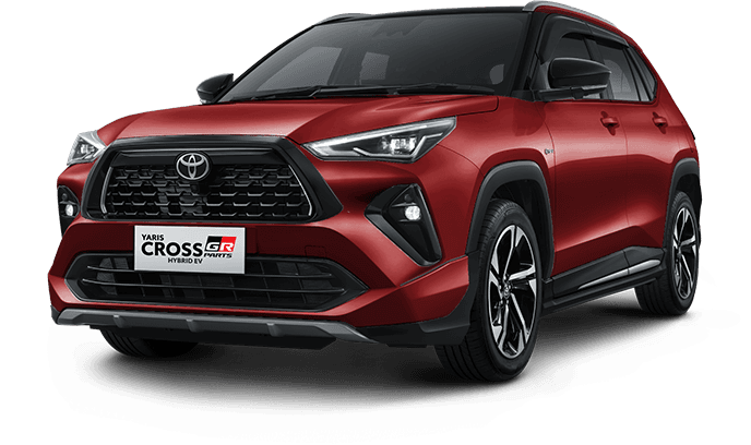 Yaris Cross S Hybrid EV warna Dark Red M.M (Spot Order*)