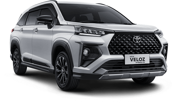 New Veloz Hybrid EV warna Platinum White Pearl