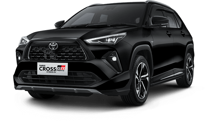 Yaris Cross S Hybrid EV warna Attitude Black Mica