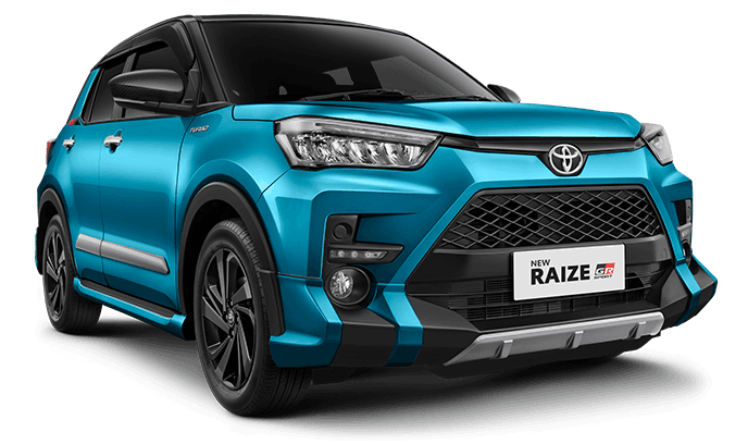 New Raize GR Sport warna Black - Turquoise MM
