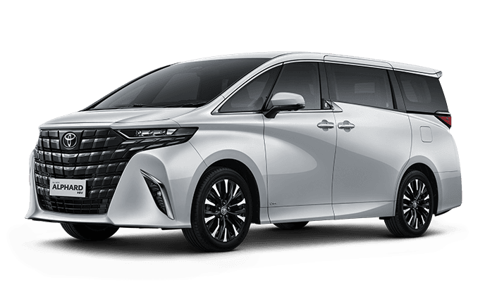 New Alphard Hybrid EV warna Platinum White Pearl