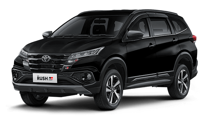 Rush warna Black Metallic