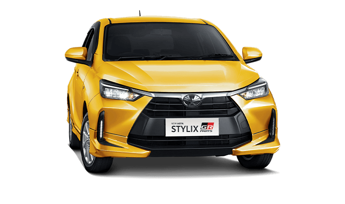 New Agya Stylix warna Orange