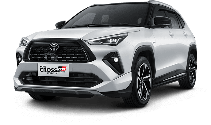 Yaris Cross S Hybrid EV warna Platinum White Pearl