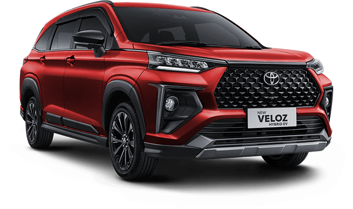 New Veloz Hybrid EV warna Dark Red Mica