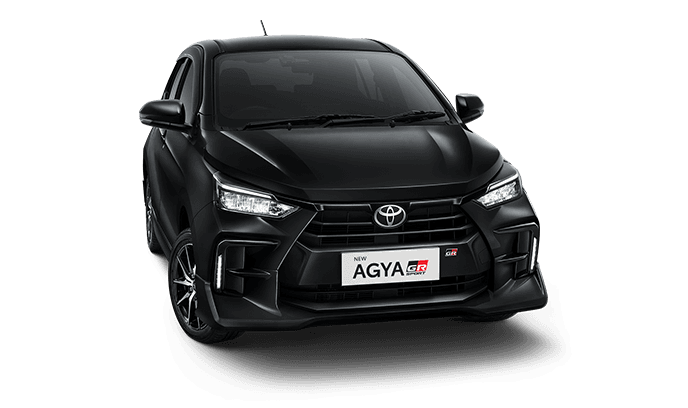 New Agya GR Sport warna Black