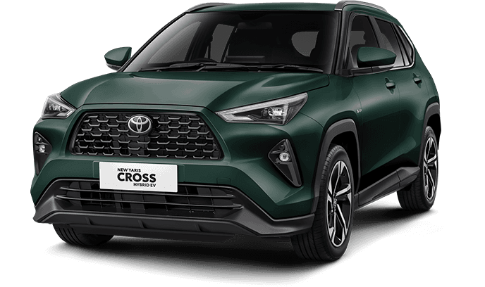 New Yaris Cross G Hybrid EV warna Greenish Greenmetal M.M (Spot Order*)