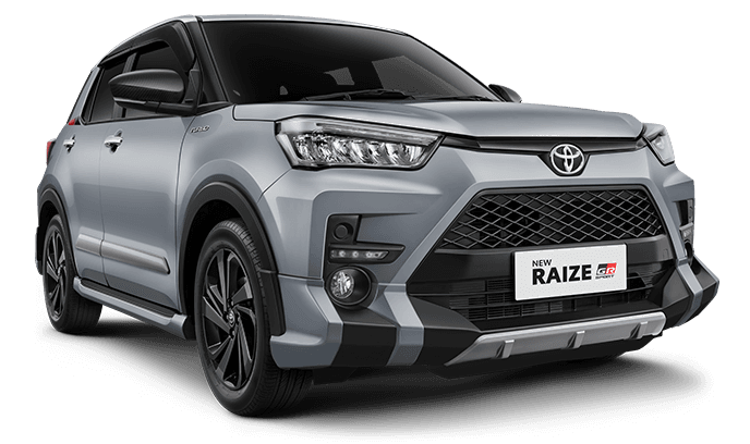 New Raize GR Sport warna Silver Metallic