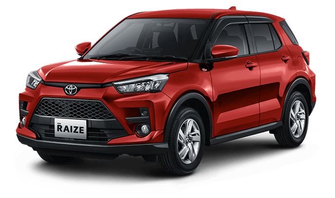 New Raize G warna Red