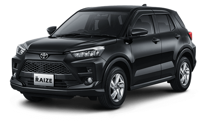 New Raize G warna Black