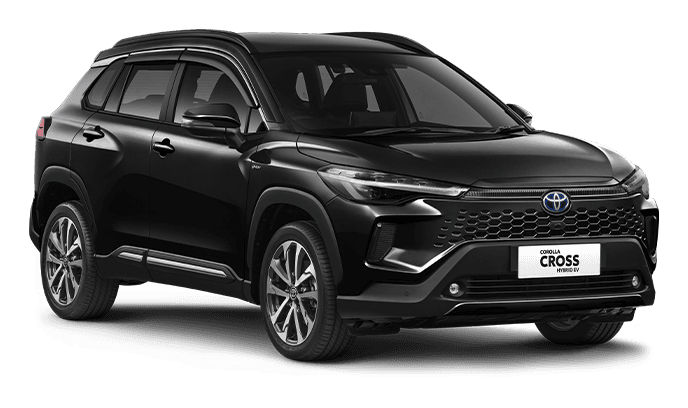 New Corolla Cross Hybrid EV warna Attitude Black Metallic (Spot Order*)