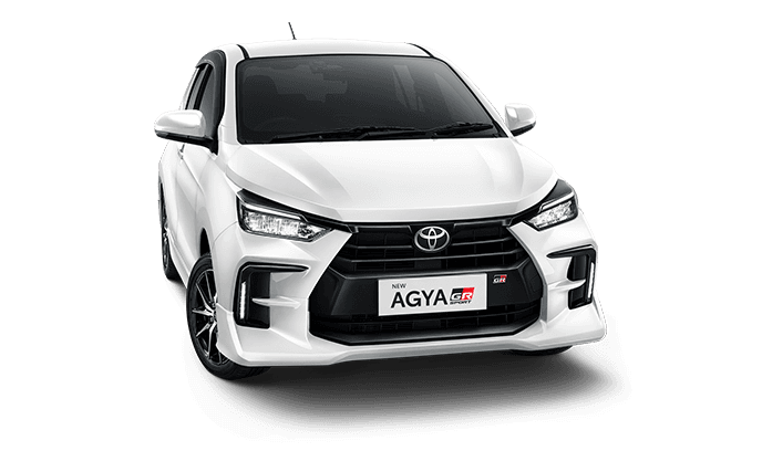 New Agya GR Sport warna White