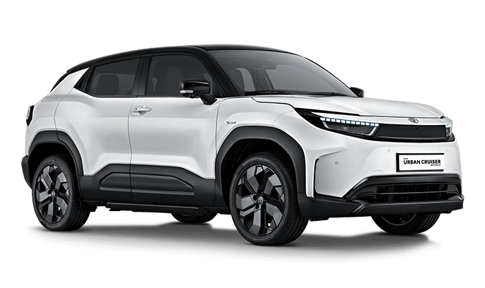 New Urban Cruiser Battery EV warna Black - Pearl Arctic White**