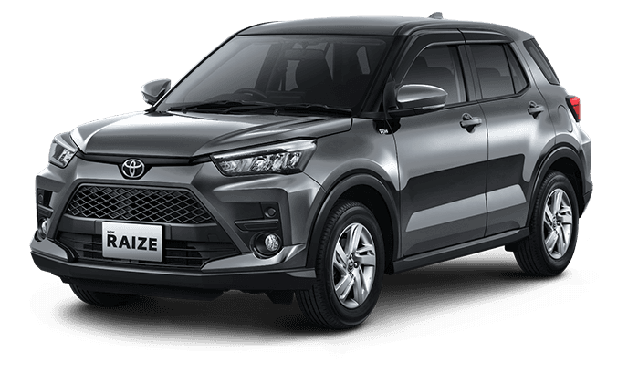 New Raize G warna Gray Metallic