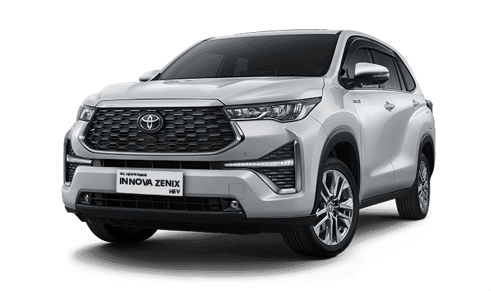 All New Kijang Innova Zenix Hybrid EV warna Platinum White Pearl