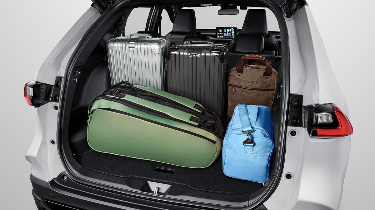 New Yaris Cross G Hybrid EV: Cozy Spacious Luggage