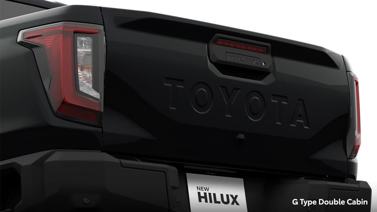 New Hilux Battery EV: Rear Design