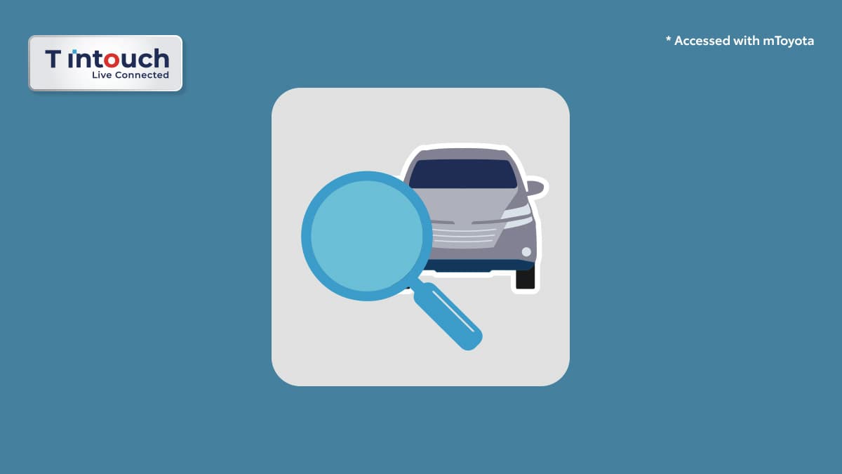 New Yaris Cross: Find My Car (All S Type)