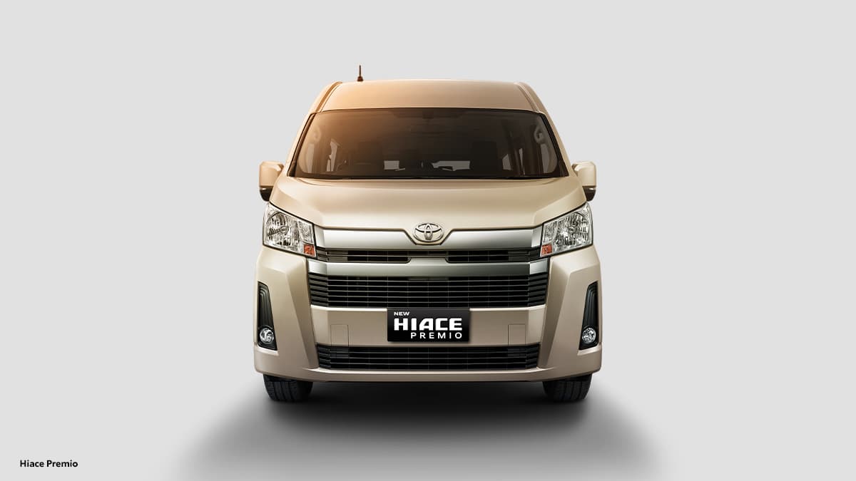 New Hiace Premio: Front View (Hiace Premio)