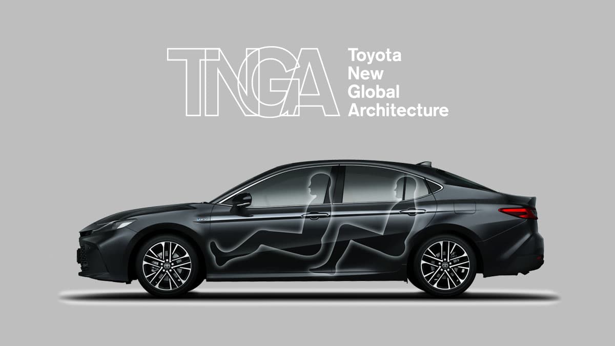 New Camry: Toyota New Global Architecture (TNGA)