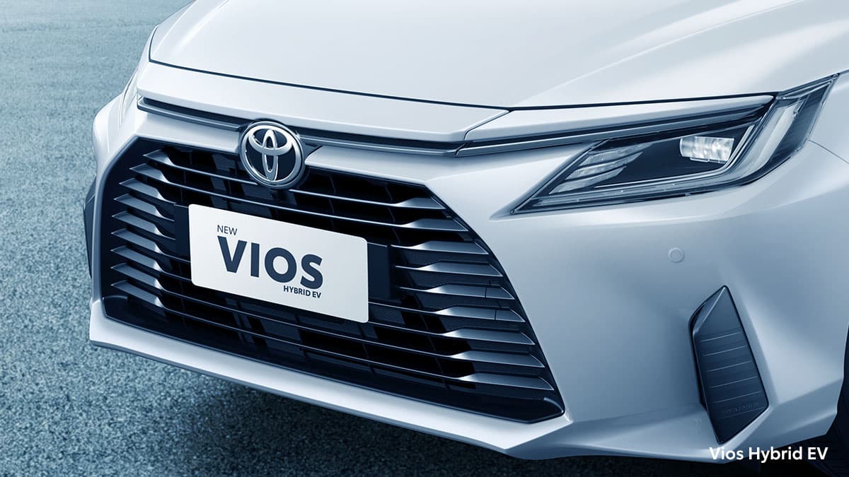 New Vios Hybrid EV: Distinctive Exterior Styling