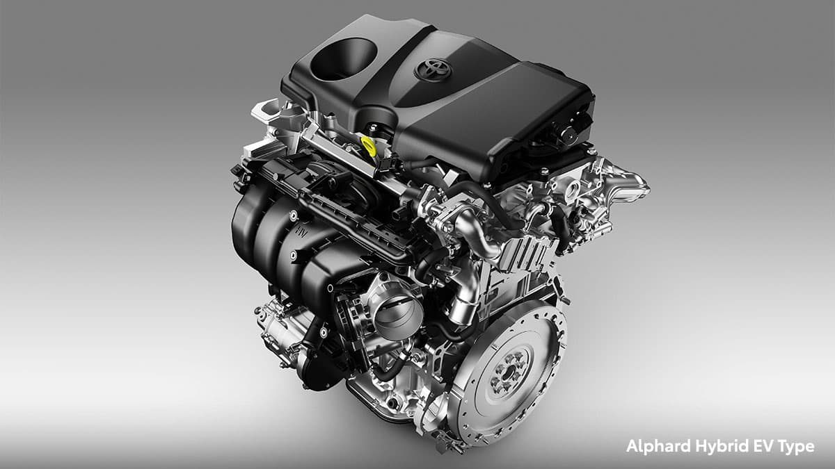 New Alphard Hybrid EV: Hybrid EV Engine