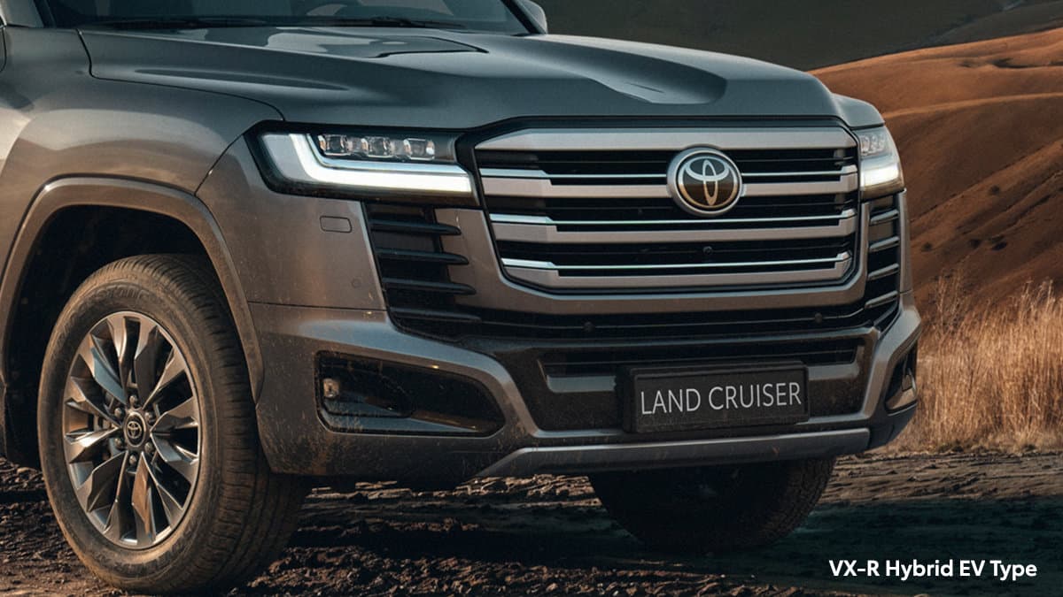 New Land Cruiser Hybrid EV: New Front Lower Bumper