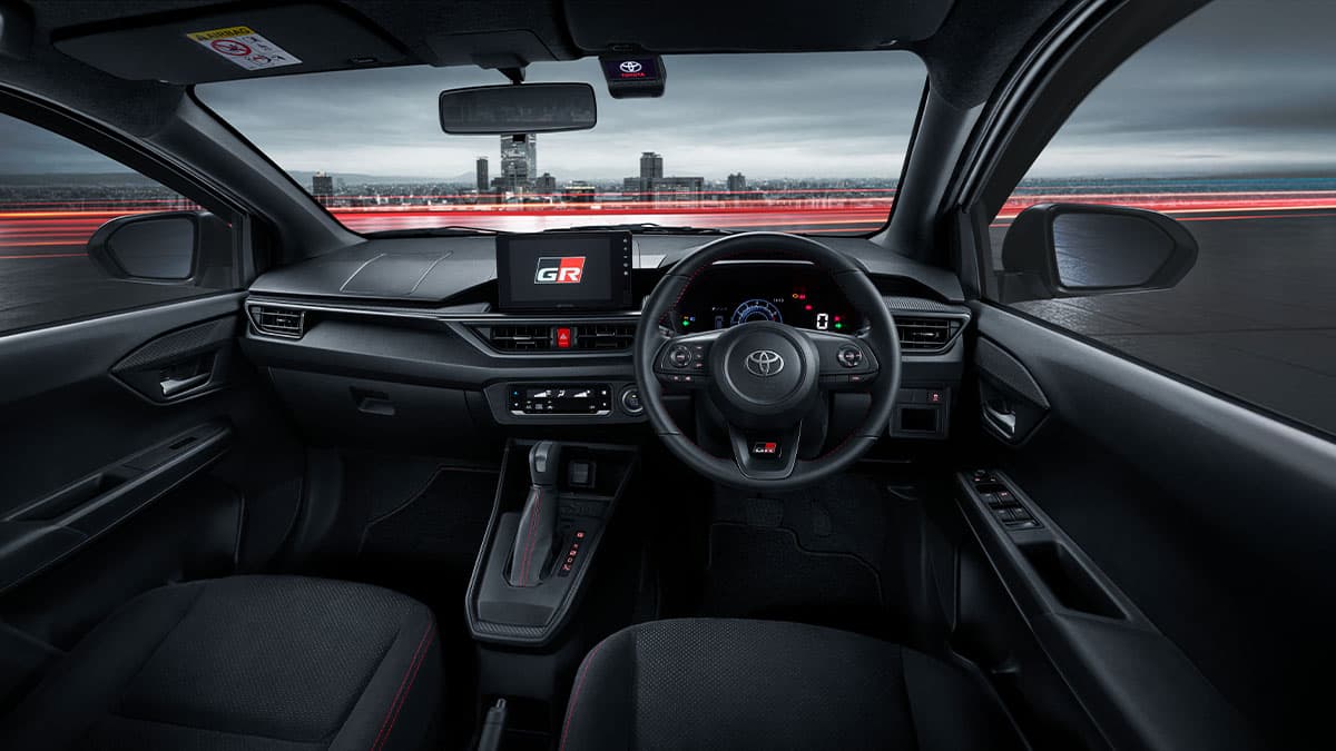 New Agya GR Sport: Sporty Full Dashboard