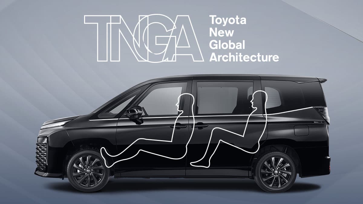 All New Voxy: Toyota New Global Architecture (TNGA)