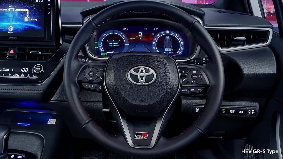New Corolla Altis Hybrid EV GR Sport: Tuning Electric Power Steering