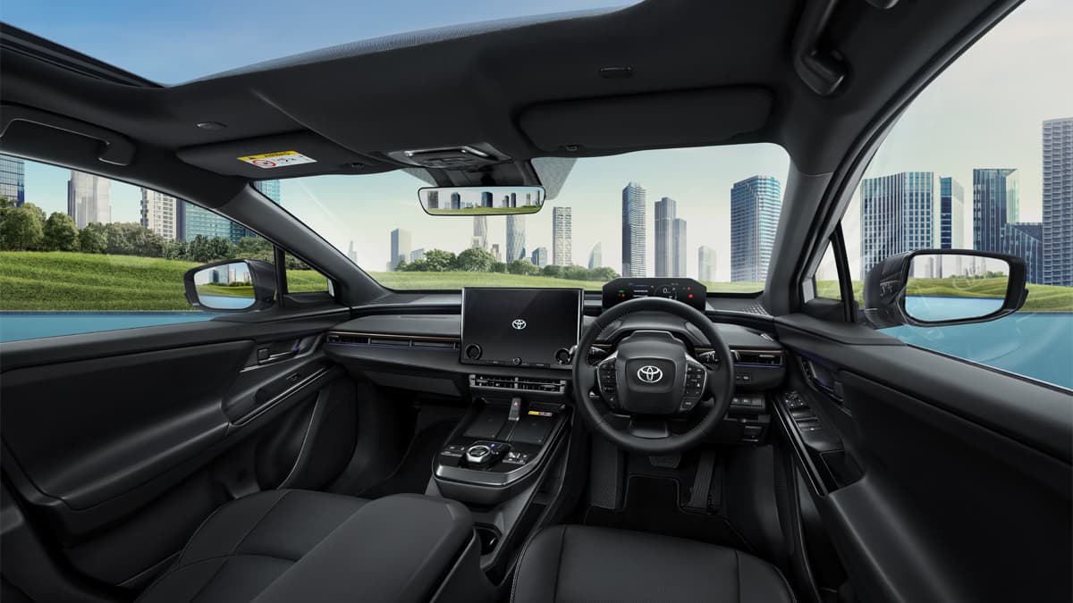 New bZ4X Touring Battery EV: New Premium Dashboard with Ambient Light