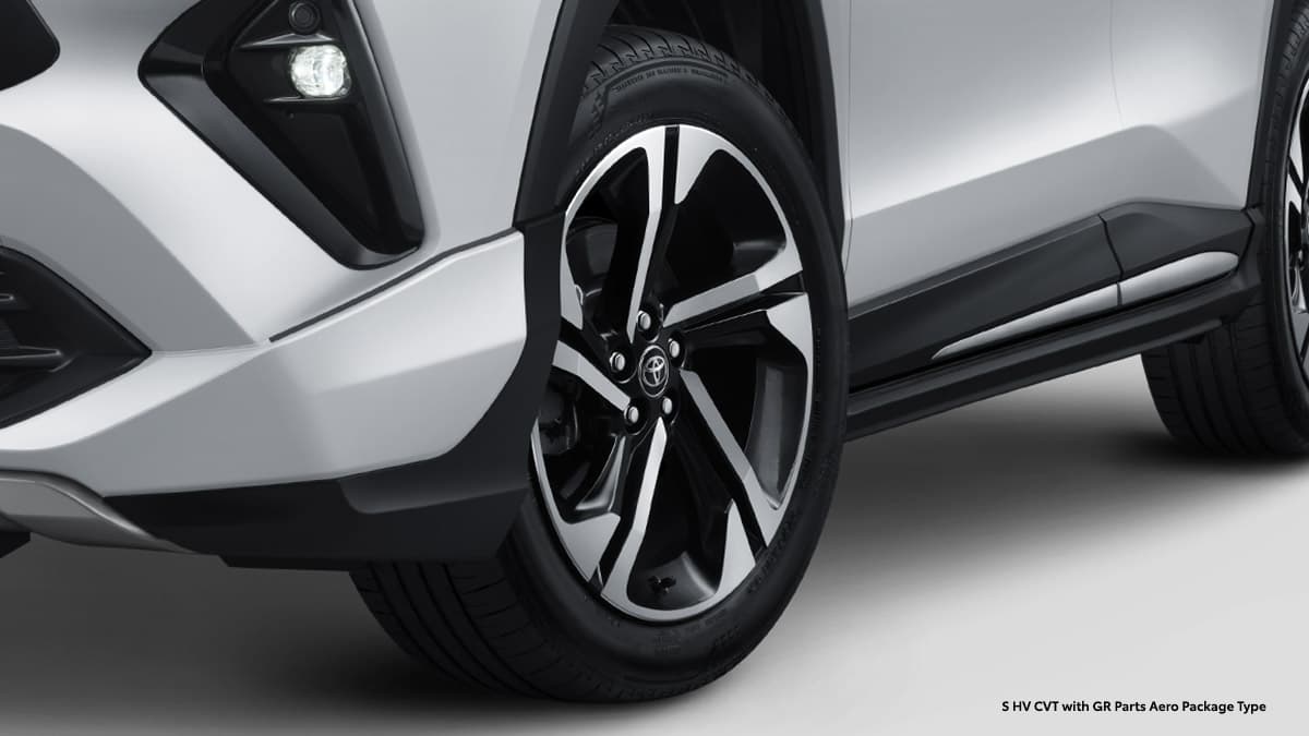 New Yaris Cross: Stunning 18" Alloy Wheel