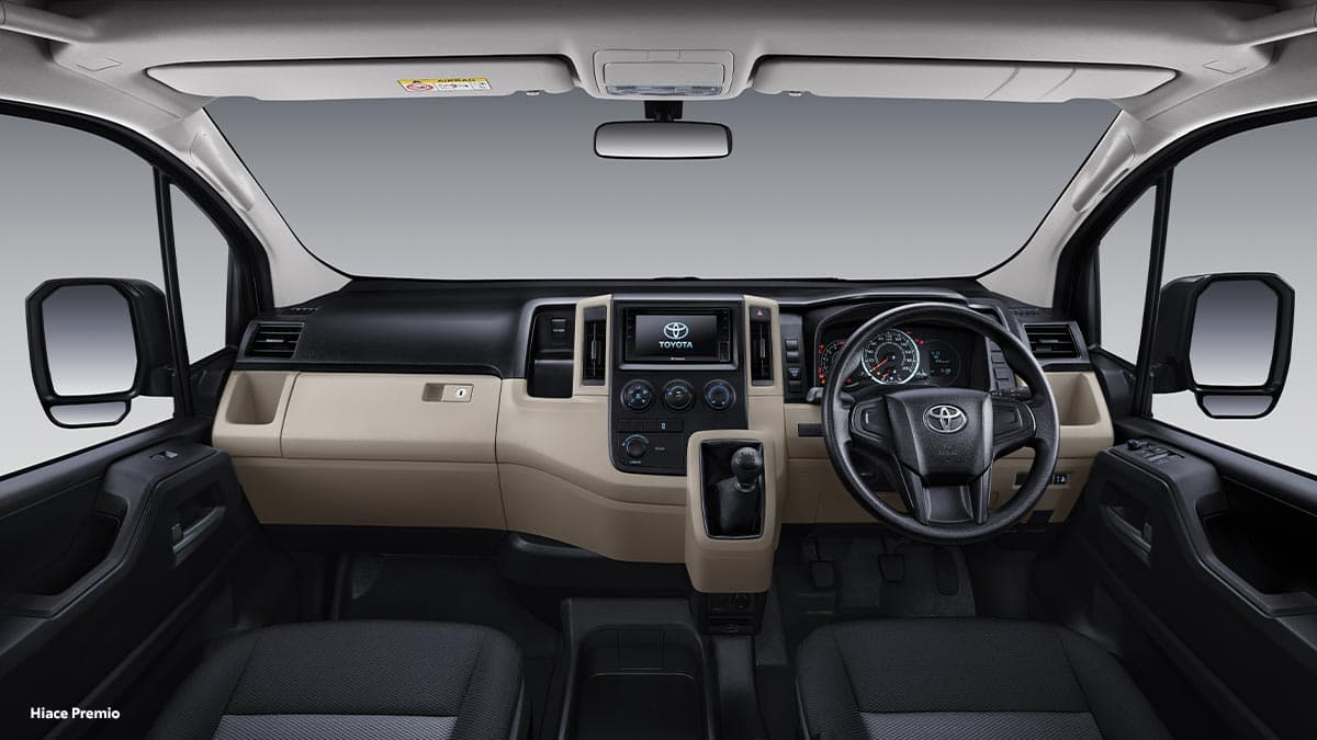 New Hiace Premio: Exclusive Dashboard Design (Hiace Premio)