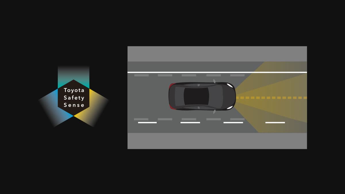 New GR Yaris: Toyota Safety Sense 3.0 - Lane Tracing Assist