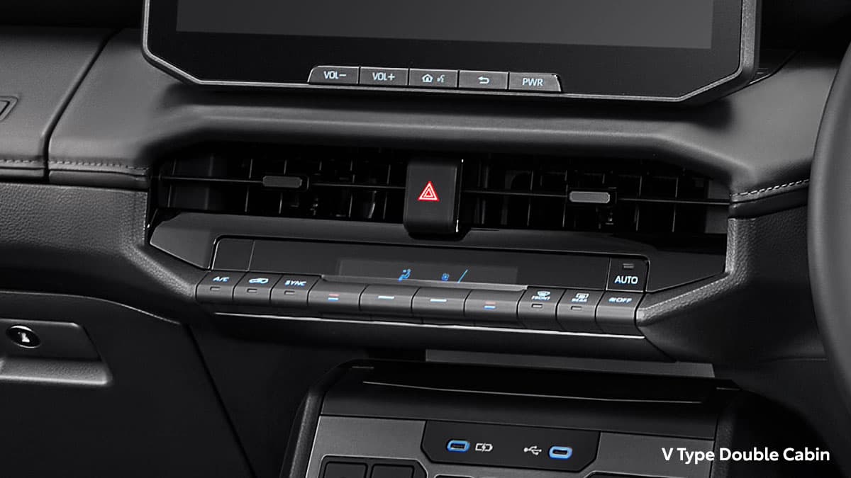New Hilux Battery EV: Auto Cooler Dual Zone