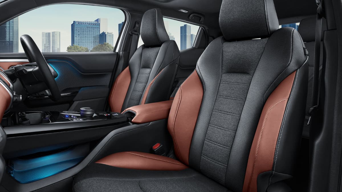 New Urban Cruiser Battery EV: New Black Brown Interior Color