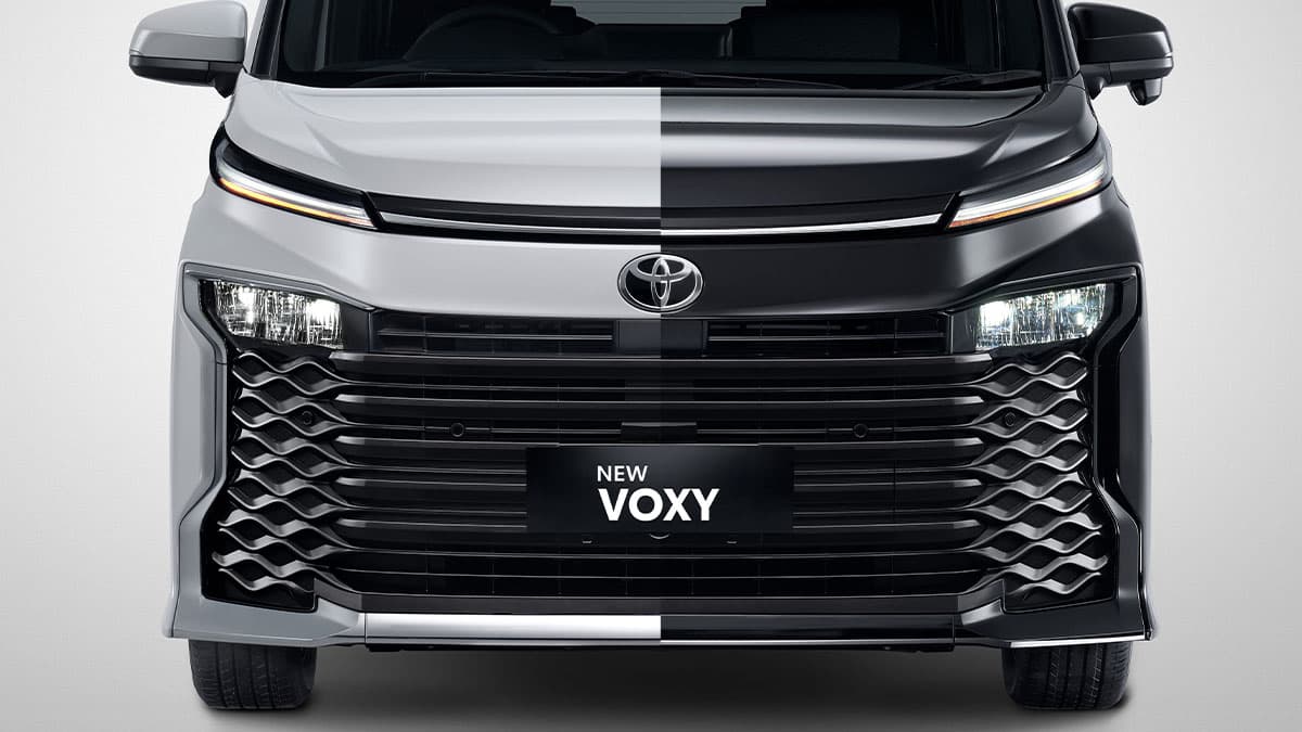 All New Voxy: New Resilient Front Bumper And Intriguing Grille Design